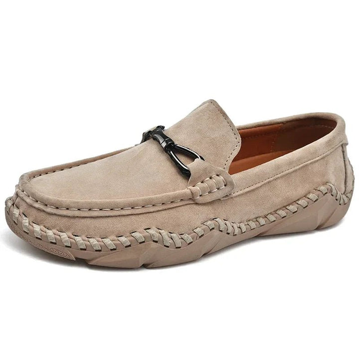 Selvoir Handstitched Suede Loafers - Weston Fletcher