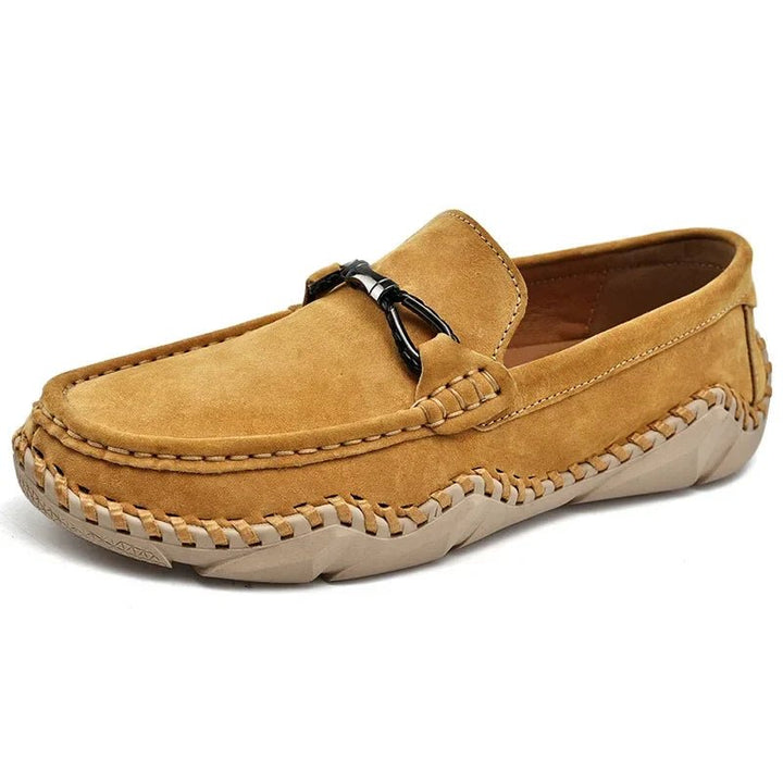 Selvoir Handstitched Suede Loafers - Weston Fletcher