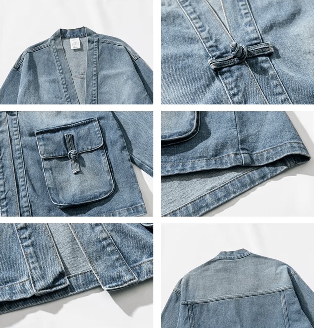Shinjuku Ronin Denim Kimono - Weston Fletcher