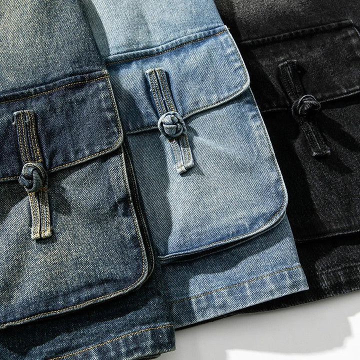 Shinjuku Ronin Denim Kimono - Weston Fletcher