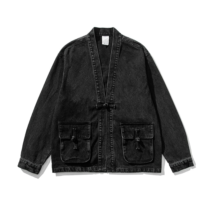 Shinjuku Ronin Denim Kimono - Weston Fletcher