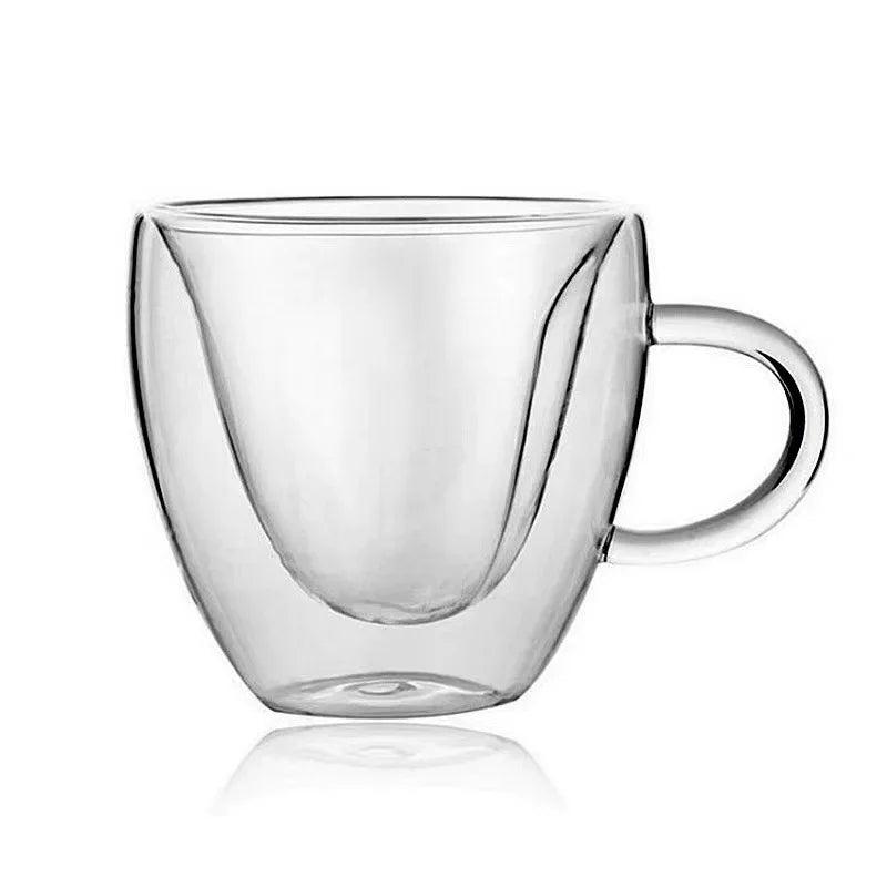 Sipellea Double - Wall Glass Mug - Weston Fletcher