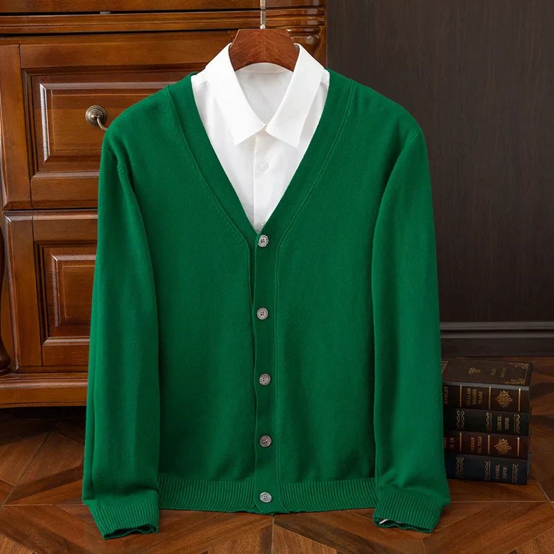 Sivorri Heritage Cashmere Cardigan - Weston Fletcher