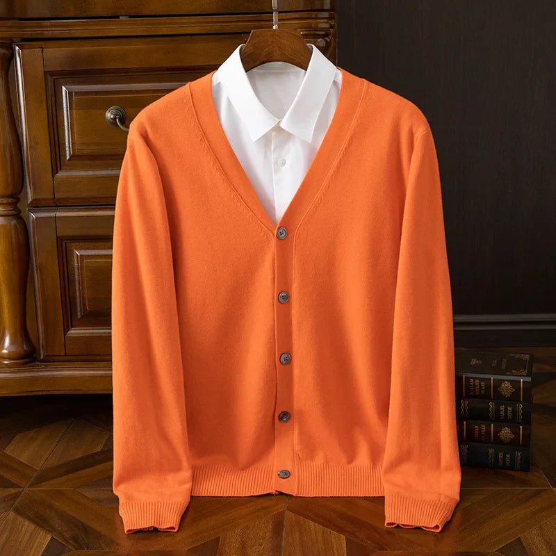 Sivorri Heritage Cashmere Cardigan - Weston Fletcher