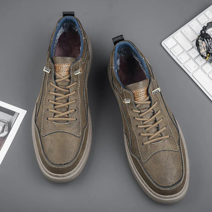 Sivorri Leather Street Sneaker - Weston Fletcher
