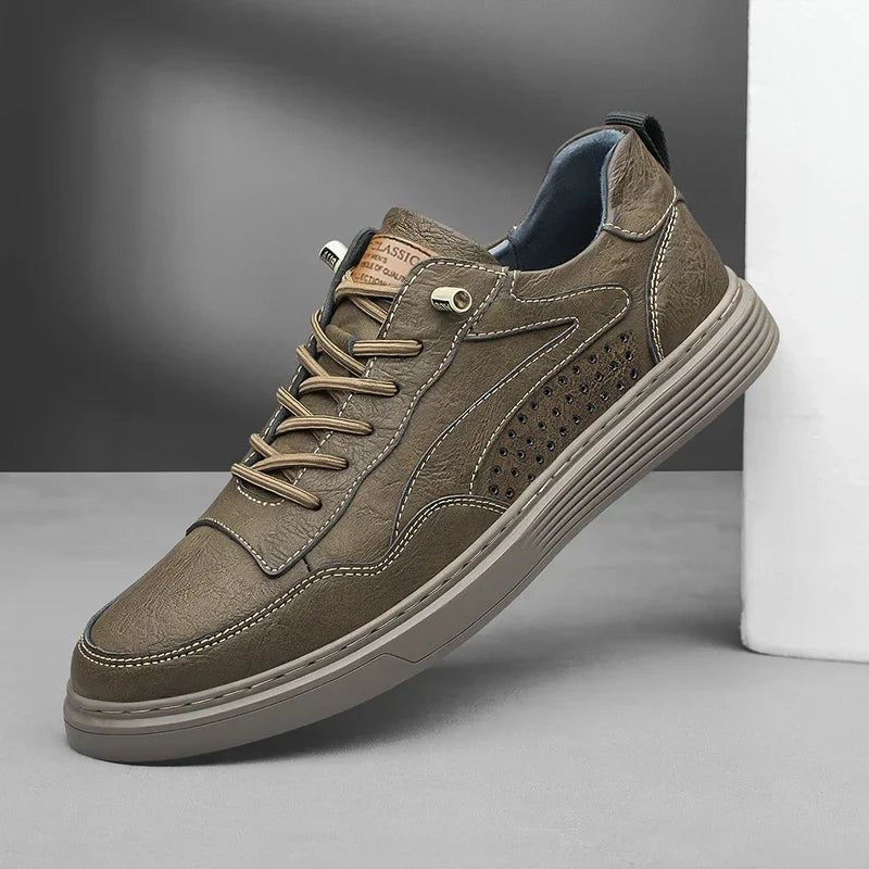Sivorri Leather Street Sneaker - Weston Fletcher