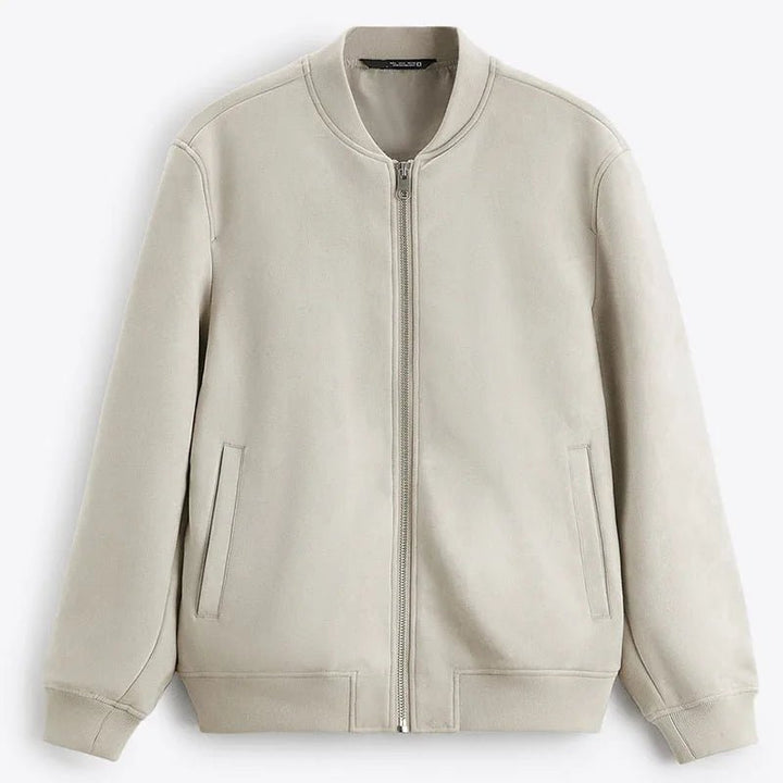 Sivorri Suede Bomber Jacket - Weston Fletcher