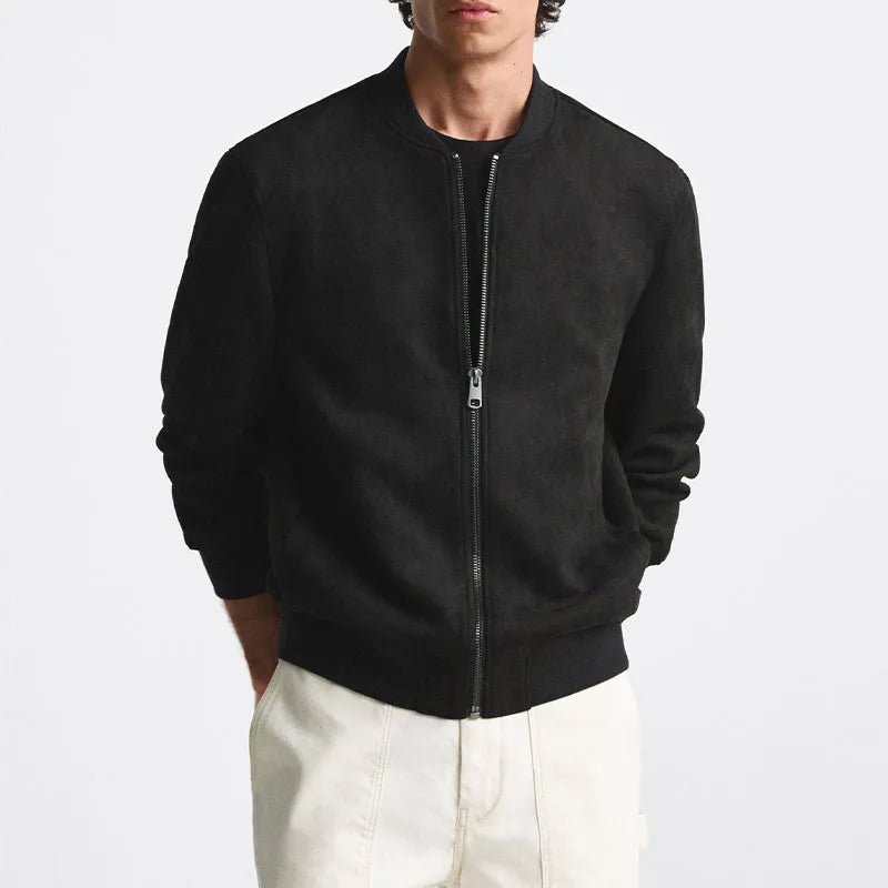Sivorri Suede Bomber Jacket - Weston Fletcher