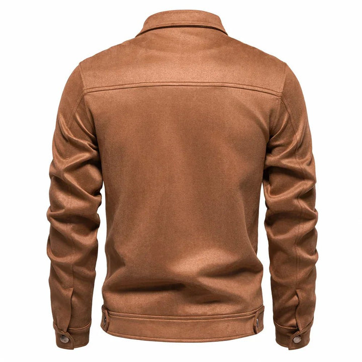 Sivorri Suede Moto Jacket - Weston Fletcher