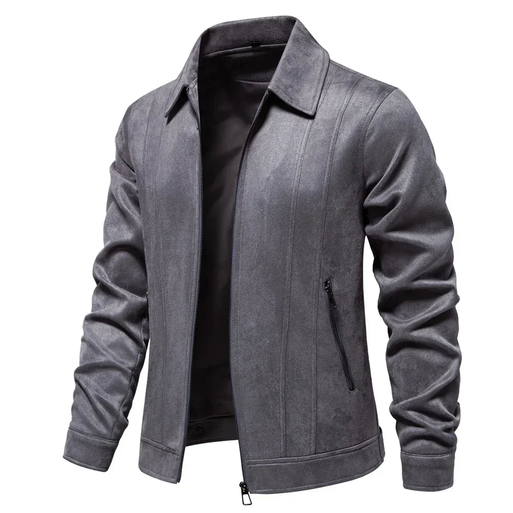 Sivorri Suede Moto Jacket - Weston Fletcher