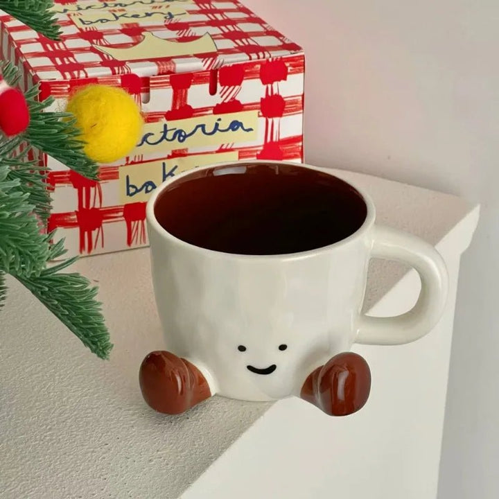 Snubbin Glazed Ceramic Mug - Weston Fletcher