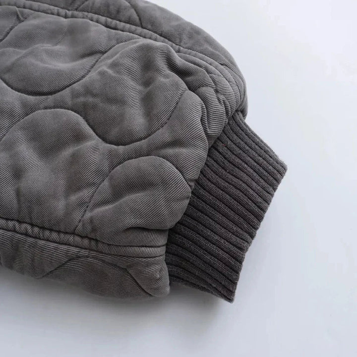 Streetwise Quilted Bomber Jacket - Weston Fletcher