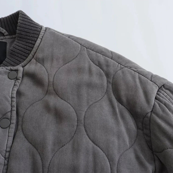 Streetwise Quilted Bomber Jacket - Weston Fletcher