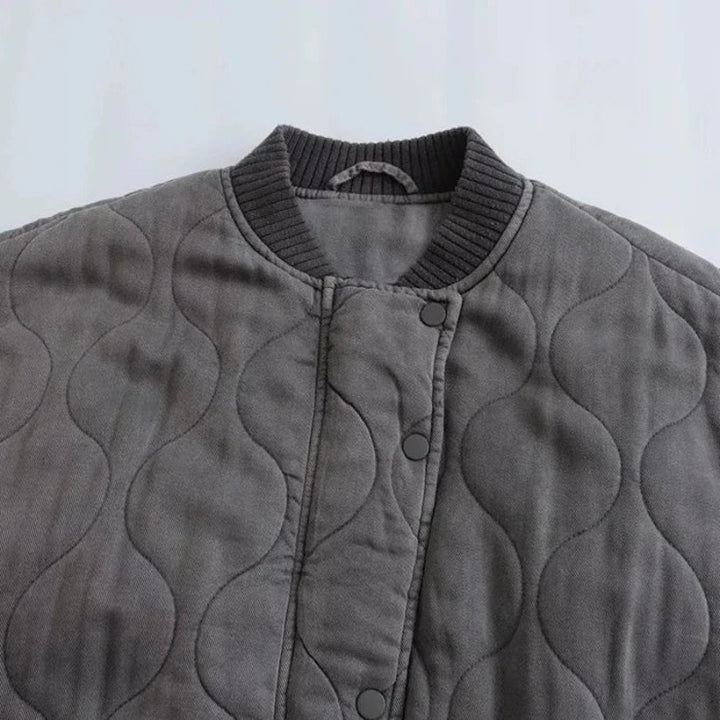 Streetwise Quilted Bomber Jacket - Weston Fletcher