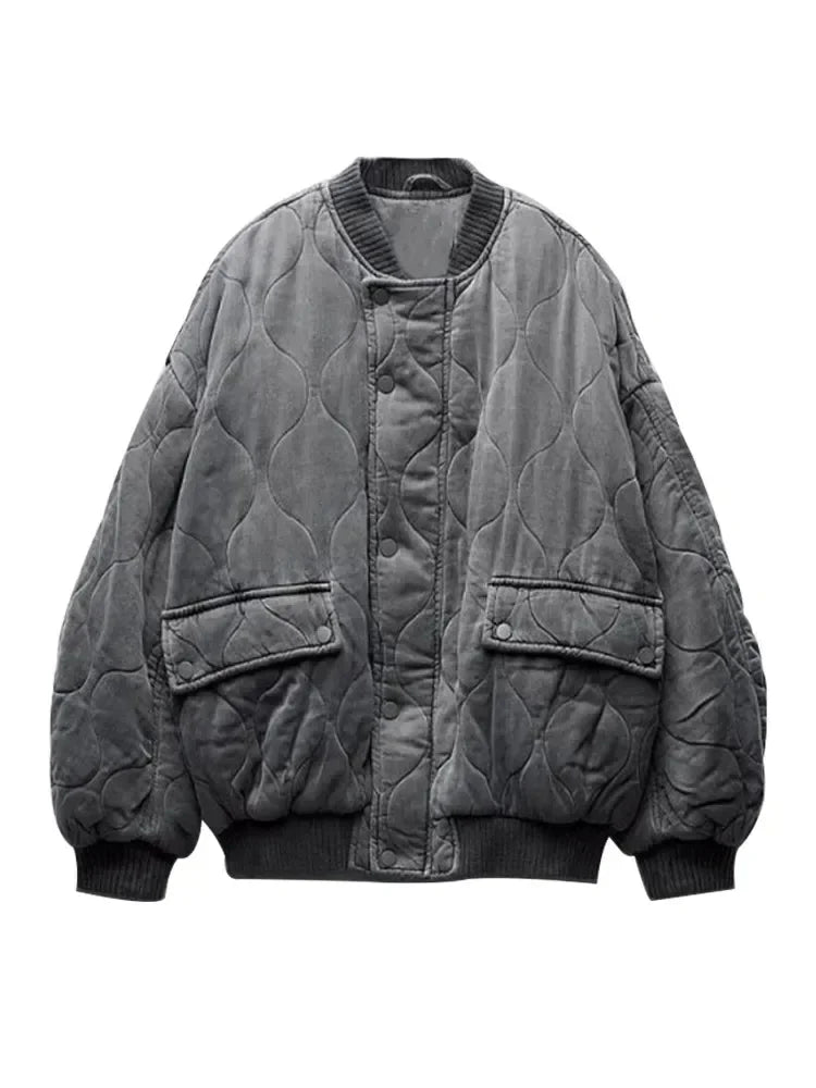 Streetwise Quilted Bomber Jacket - Weston Fletcher