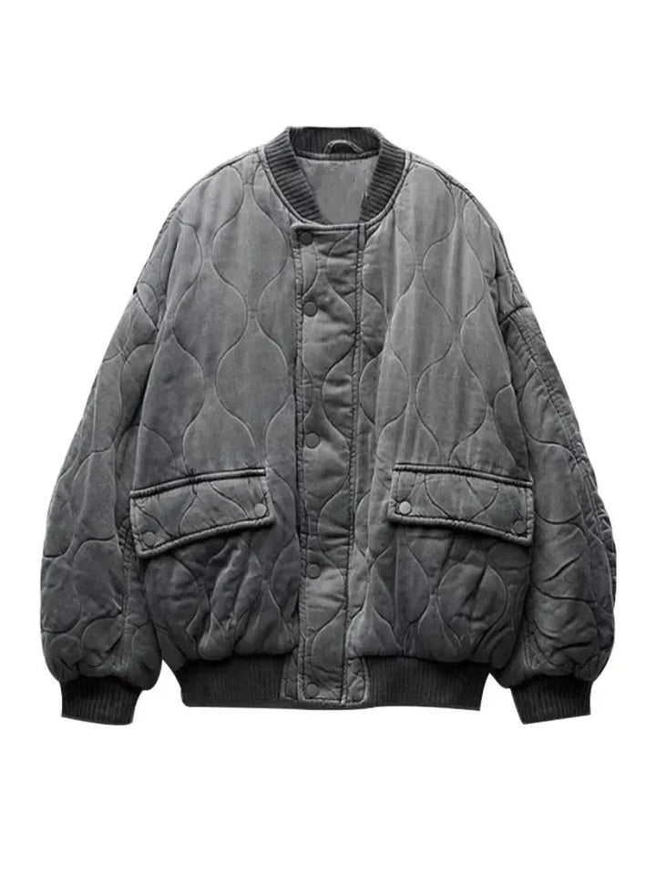 Streetwise Quilted Bomber Jacket - Weston Fletcher