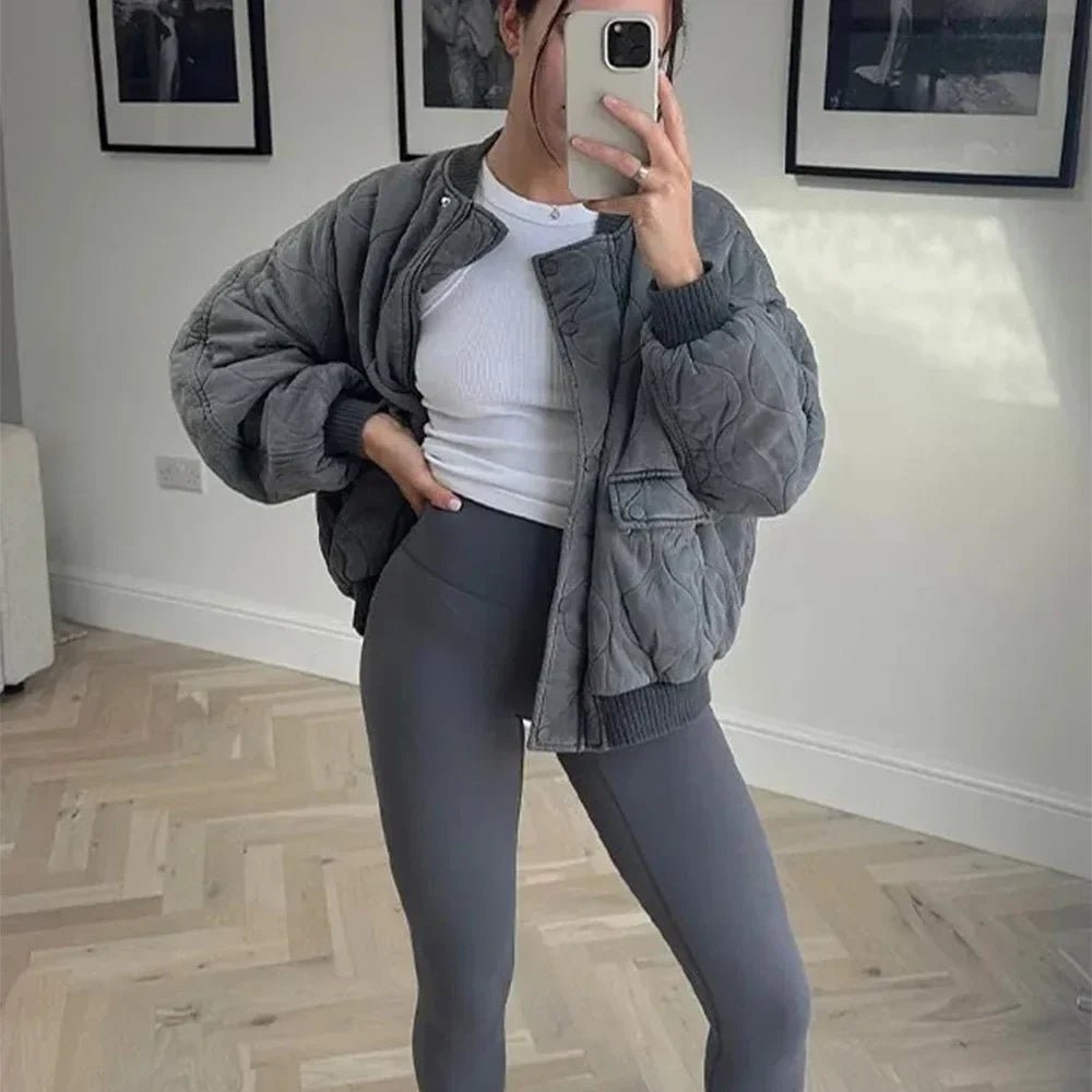 Streetwise Quilted Bomber Jacket - Weston Fletcher