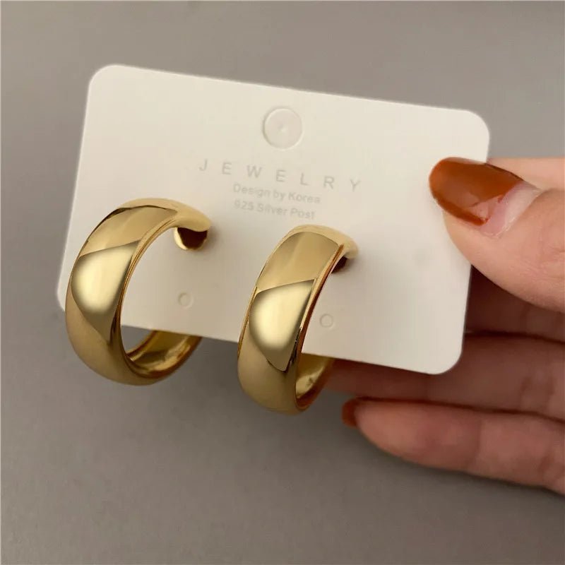 Super Hooper Chunky Hoop Earrings - Weston Fletcher