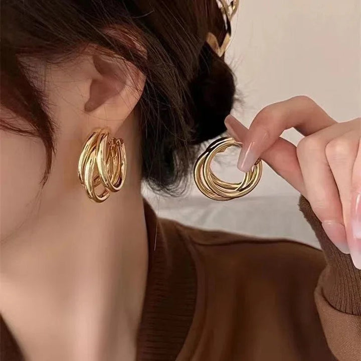 Super Hooper Chunky Hoop Earrings - Weston Fletcher