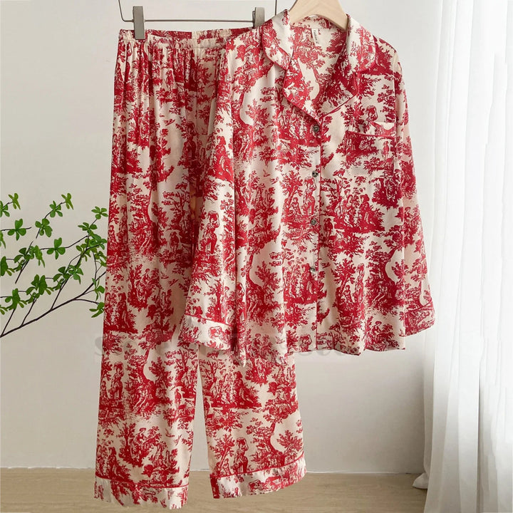 Sweet Blossom Floral Pajama Set - Weston Fletcher