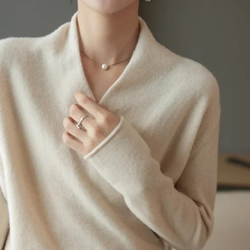 Tabitha Cashmere Wrap Sweater - Weston Fletcher