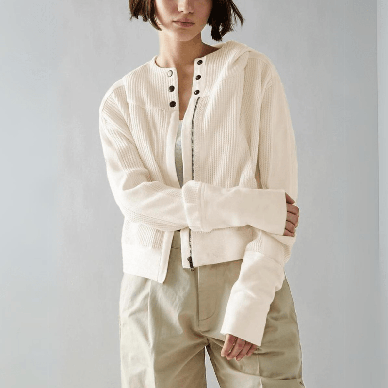 The Effortless Textured Hoodie - Weston Fletcher