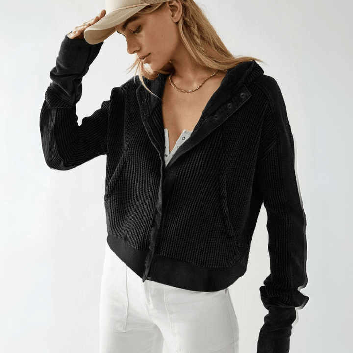 The Effortless Textured Hoodie - Weston Fletcher