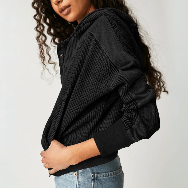 The Effortless Textured Hoodie - Weston Fletcher