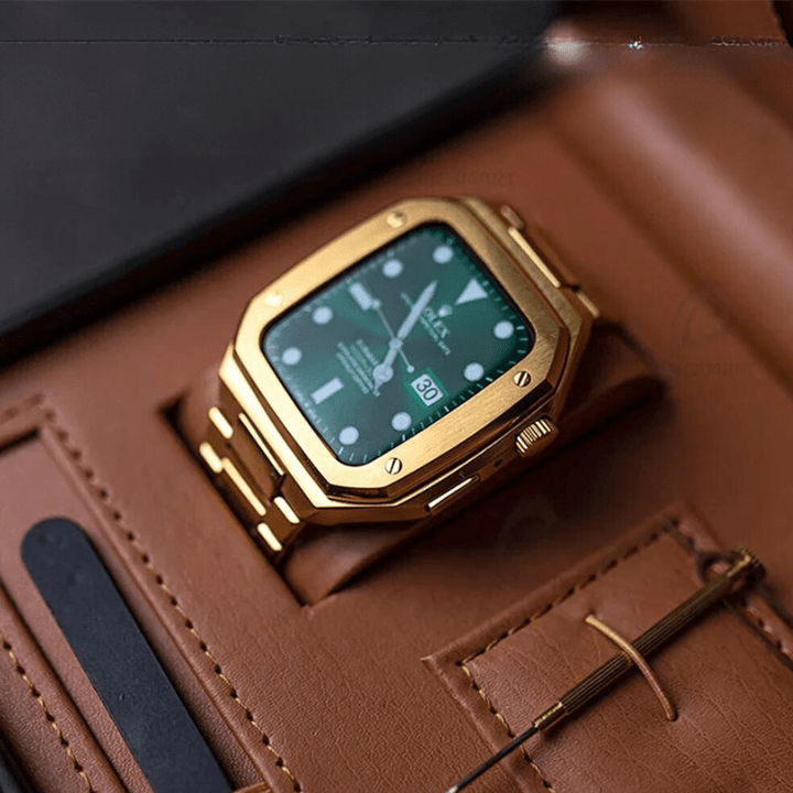 "The Executive" - Stainless Steel Apple Watch Mod - Weston Fletcher