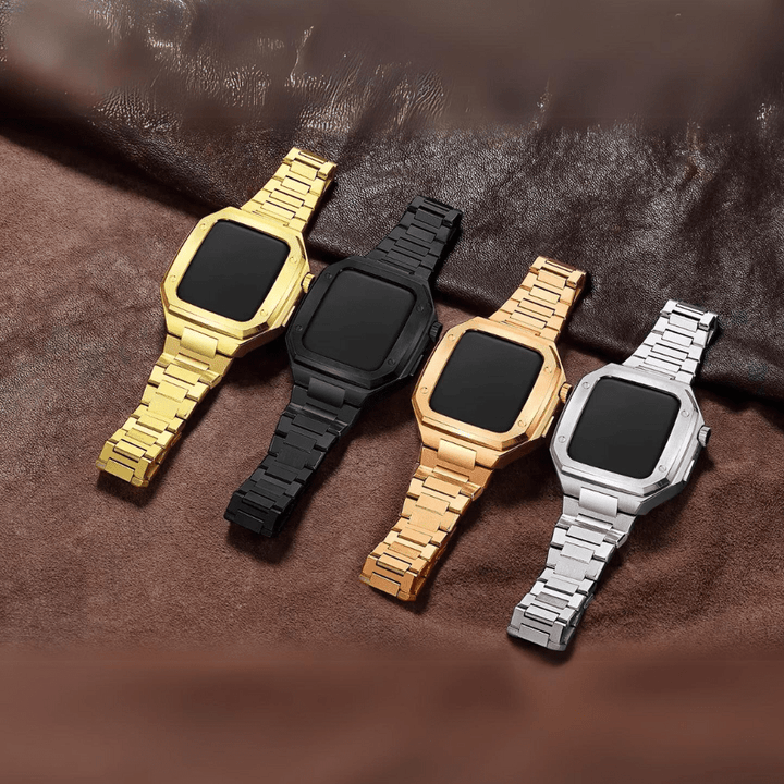 "The Executive" - Stainless Steel Apple Watch Mod - Weston Fletcher