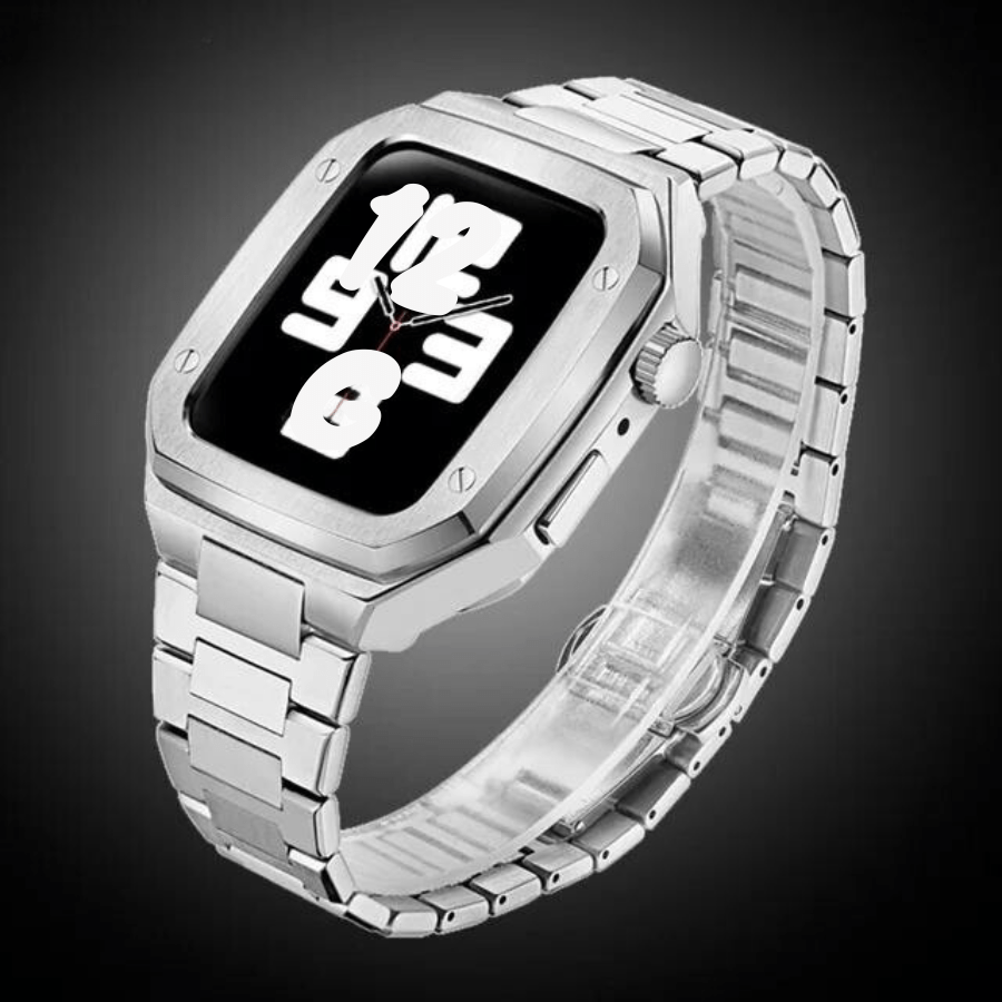 "The Executive" - Stainless Steel Apple Watch Mod - Weston Fletcher