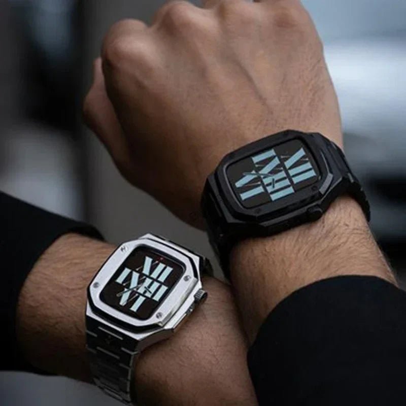 "The Executive" - Stainless Steel Apple Watch Mod - Weston Fletcher