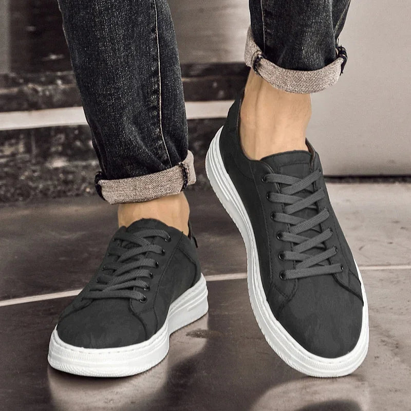 Vance Genuine Leather Sneakers - Weston Fletcher