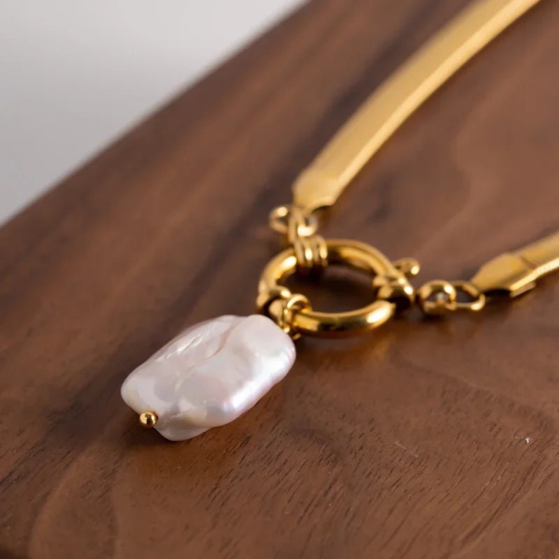 Velisse Gleam Pearl Necklace - Weston Fletcher