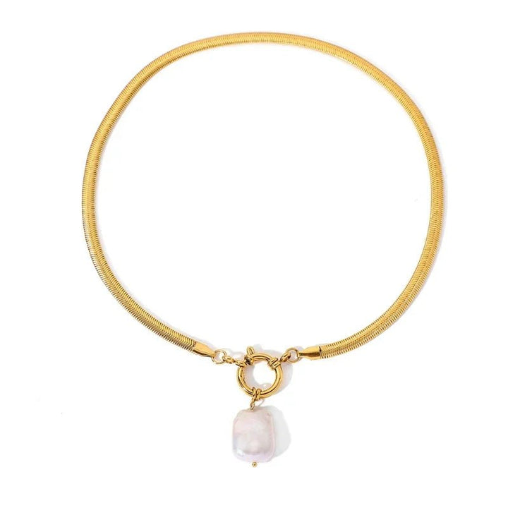 Velisse Gleam Pearl Necklace - Weston Fletcher