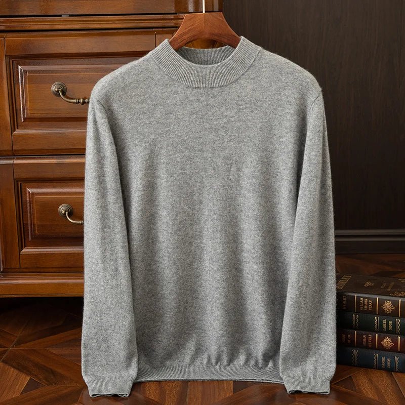 Verano 100% Cashmere Mock Neck Sweater - Weston Fletcher