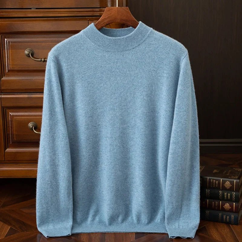 Verano 100% Cashmere Mock Neck Sweater - Weston Fletcher