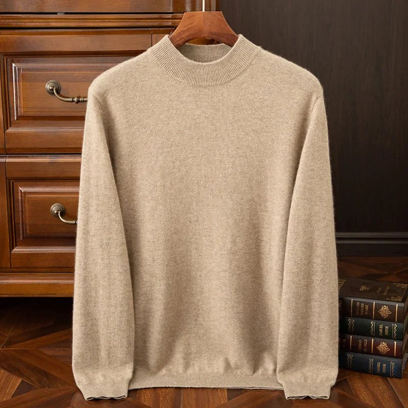 Verano 100% Cashmere Mock Neck Sweater - Weston Fletcher