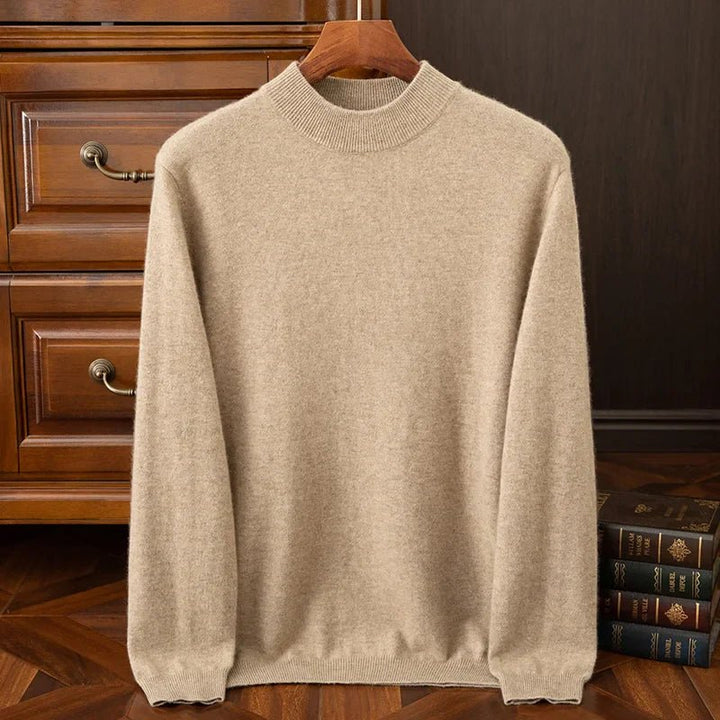 Verano 100% Cashmere Mock Neck Sweater - Weston Fletcher