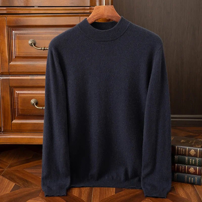 Verano 100% Cashmere Mock Neck Sweater - Weston Fletcher