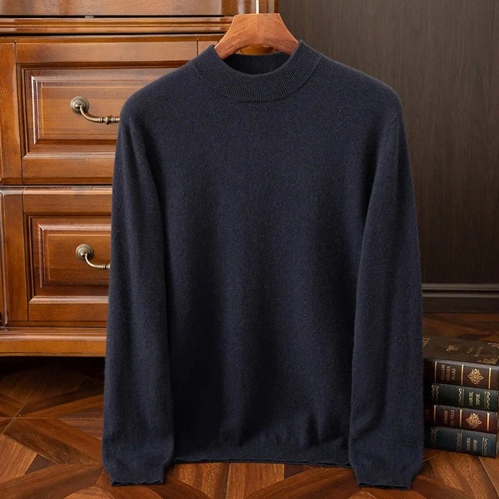 Verano 100% Cashmere Mock Neck Sweater - Weston Fletcher