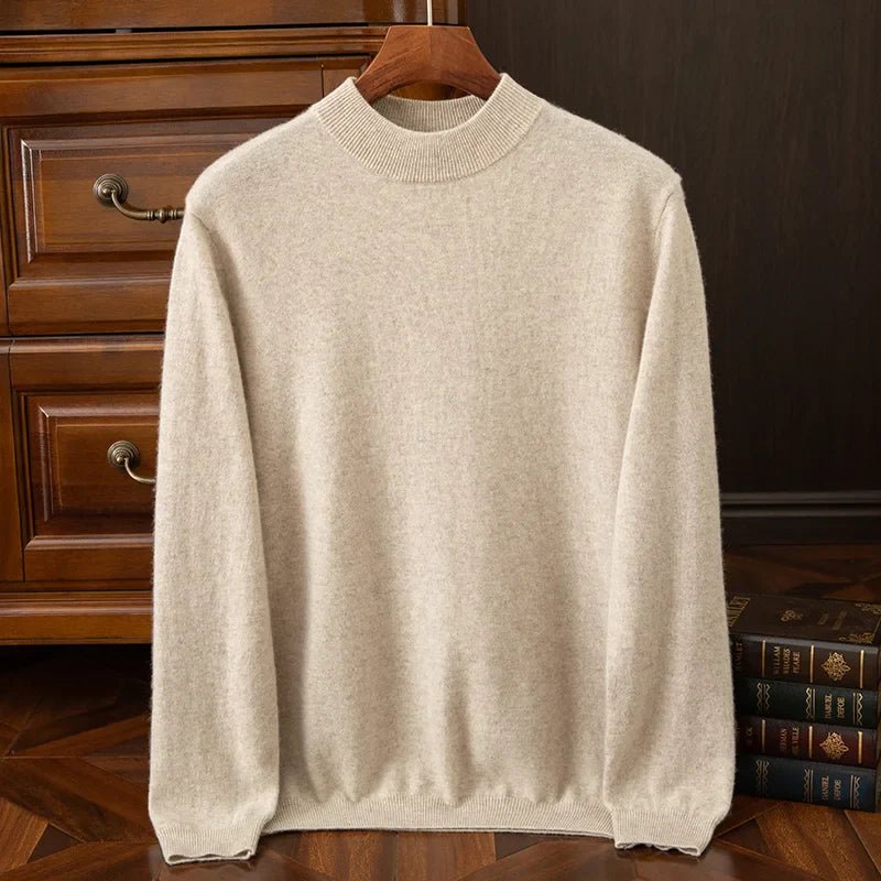 Verano 100% Cashmere Mock Neck Sweater - Weston Fletcher