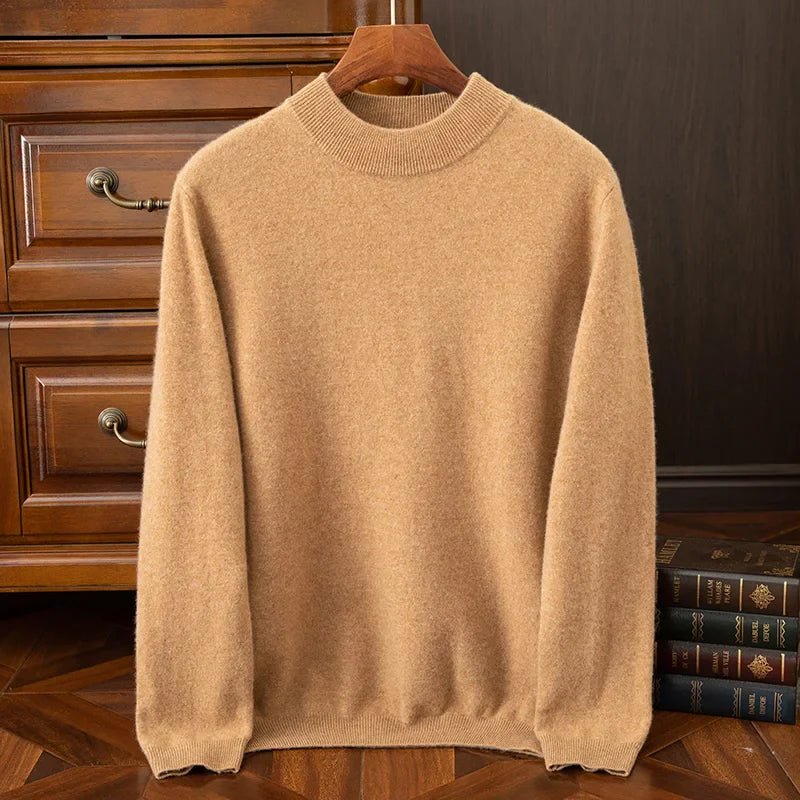 Verano 100% Cashmere Mock Neck Sweater - Weston Fletcher