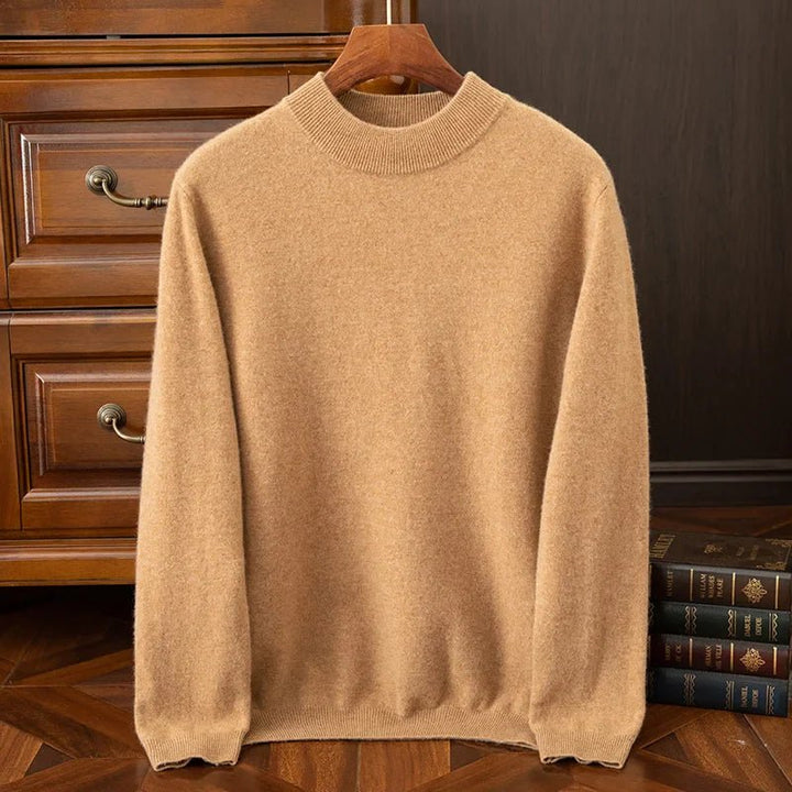 Verano 100% Cashmere Mock Neck Sweater - Weston Fletcher