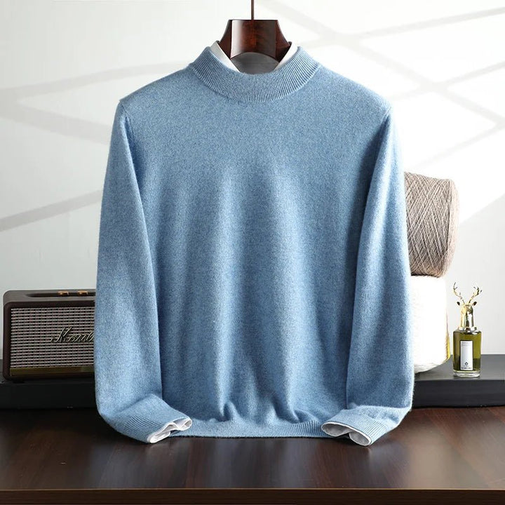 Verano 100% Cashmere Mock Neck Sweater - Weston Fletcher