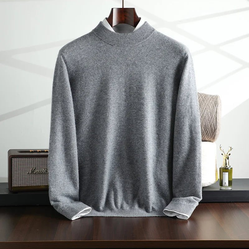 Verano 100% Cashmere Mock Neck Sweater - Weston Fletcher