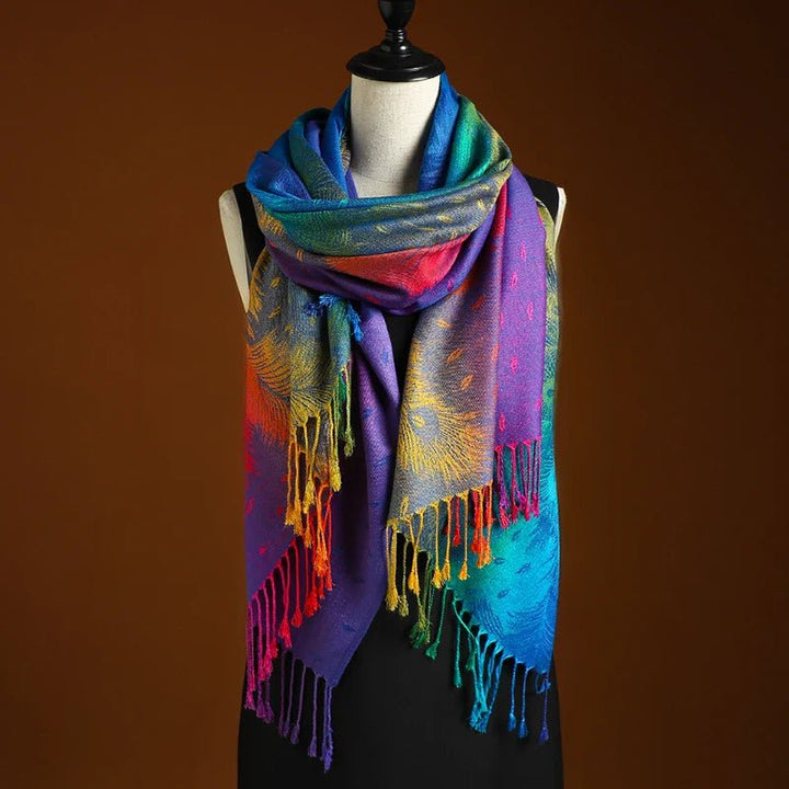 Vivara Prism Fringe Shawl - Weston Fletcher