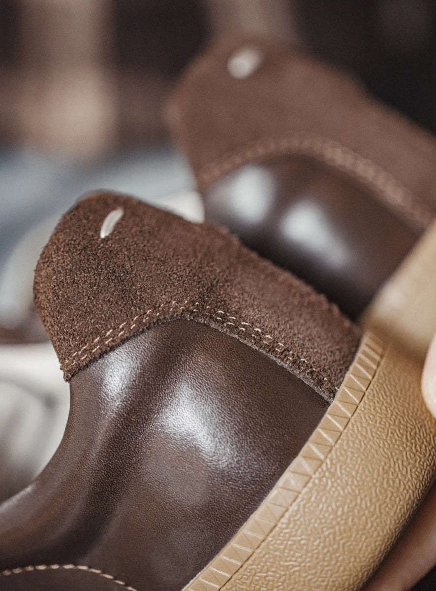 Waldro Retro Leather Sneakers - Weston Fletcher