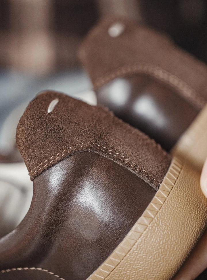 Waldro Retro Leather Sneakers - Weston Fletcher