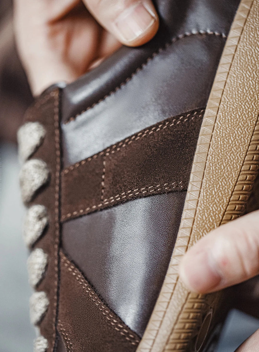 Waldro Retro Leather Sneakers - Weston Fletcher